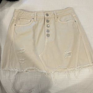 Free People Denim Skirt